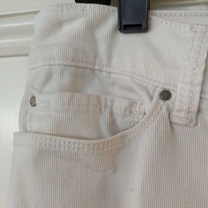 Ann Taylor Modern Fit winter white pants